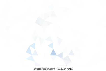 Light Red vector polygon abstract background. A sample with polygonal shapes. Template for cell phone's backgrounds.