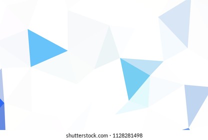 Light Red vector polygon abstract backdrop. Shining colorful illustration with triangles. Textured pattern for your backgrounds.