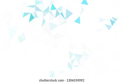 Light Red vector polygon abstract background. A completely new color illustration in a polygonal style. A new texture for your web site.