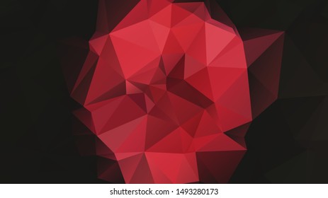 Light Red vector polygon abstract layout , Low Poly Background . vector blurry triangle texture. Brand new colorful illustration in with gradient. Brand new style for your business design.