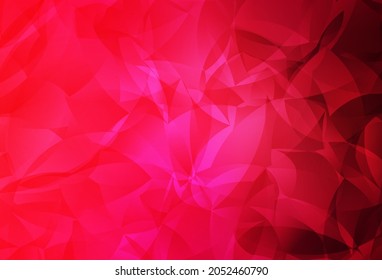 Light Red vector polygon abstract backdrop. Colorful abstract illustration with triangles. Pattern for a brand book's backdrop.