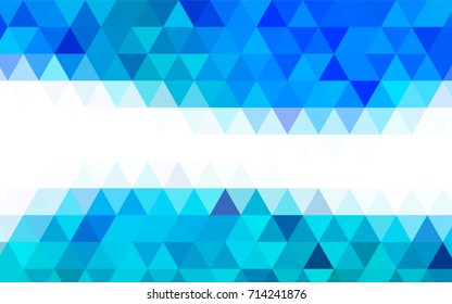 Light Red vector polygon abstract background. Brand-new colored illustration in blurry style with gradient. The best triangular design for your business.