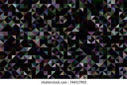 Light Red vector polygon abstract template. Colorful abstract illustration with gradient. Brand-new design for your business.