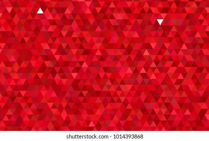 Light Red vector polygonal background. Brand-new colored illustration in blurry style with gradient. A new texture for your design.