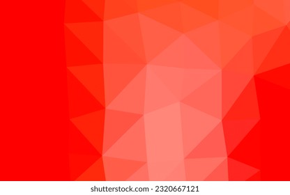 Light Red vector polygonal background. An elegant bright illustration with gradient. Elegant pattern for a brand book.