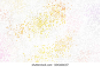 Light Red vector polygonal illustration consisting of rectangles. Rectangular design for your business. Creative geometric background in origami style with gradient.