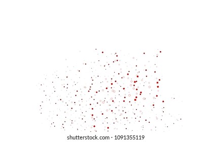 Light Red vector polygonal illustration consisting of rectangles. Rectangular design for your business. Creative geometric background in origami style with gradient.