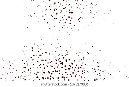 Light Red vector polygonal illustration, which consist of rectangles. Rectangular pattern for your business design. Geometric background in Origami style with gradient. 
