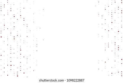 Light Red vector polygonal illustration consisting of rectangles. Rectangular design for your business. Creative geometric background in origami style with gradient.