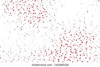 Light Red vector polygonal illustration consisting of rectangles. Rectangular design for your business. Creative geometric background in origami style with gradient.