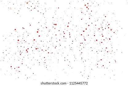 Light Red vector polygonal illustration consisting of rectangles. Rectangular design for your business. Creative geometric background in origami style with gradient.