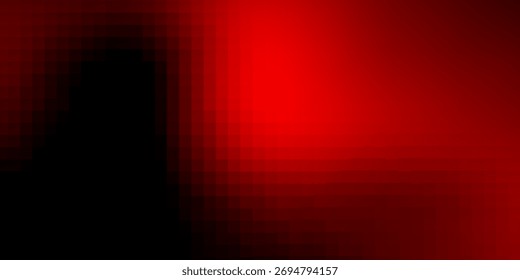 Ilustración poligonal de Vector rojo claro, que consiste en rectángulos. Patrón rectangular para el diseño de su negocio. Fondo geométrico en estilo Origami con gradiente. 