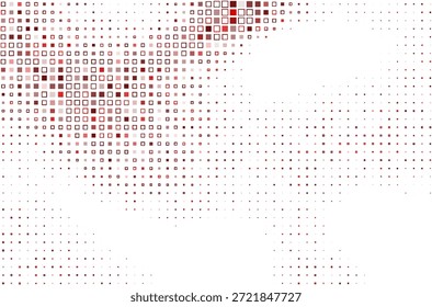 Ilustração poligonal do vetor vermelho claro consistindo de retângulos. Design retangular para sua empresa. Fundo geométrico criativo em estilo origami com gradiente.
