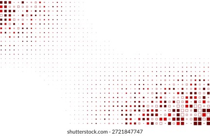 Ilustração poligonal do vetor vermelho claro consistindo de retângulos. Design retangular para sua empresa. Fundo geométrico criativo em estilo origami com gradiente.