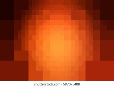 Light Red vector polygonal illustration, which consist of rectangles. Rectangular pattern for your business design. Geometric background in Origami style with gradient. 