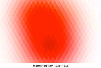 Light Red vector polygonal illustration, which consist of rectangles. Rectangular pattern for your business design. Geometric background in Origami style with gradient. 