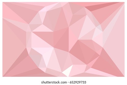 Light Red vector polygonal illustration, which consist of triangles with a gemstone in center. Triangular design of a huge diamond for your business. Creative geometric background of gems.
