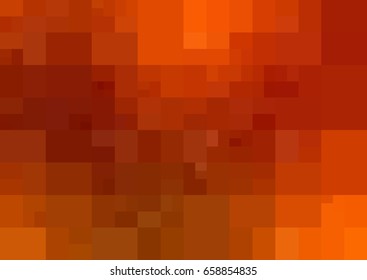 Light Red vector polygonal illustration, which consist of rectangles. Rectangular pattern for your business design. Geometric background in Origami style with gradient. 