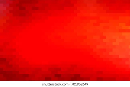 Light Red vector polygonal illustration consisting of rectangles. Rectangular design for your business. Creative geometric background in origami style with gradient.