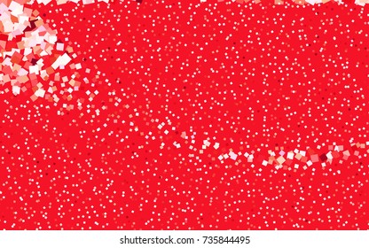 Light Red vector polygonal illustration consisting of rectangles. Rectangular design for your business. Creative geometric background in origami style with gradient.