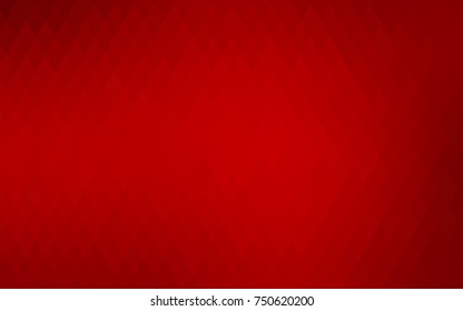 Light Red vector polygonal illustration consisting of rectangles. Rectangular design for your business. Creative geometric background in origami style with gradient.
