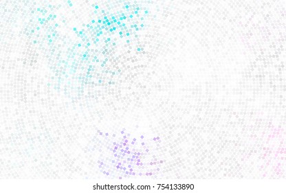 Light Red vector polygonal illustration consisting of rectangles. Rectangular design for your business. Creative geometric background in origami style with gradient.