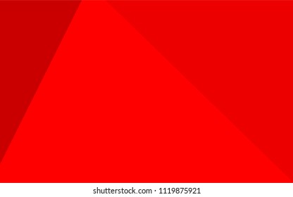 Light Red vector polygonal pattern. Modern geometrical abstract illustration with gradient. The textured pattern can be used for background.