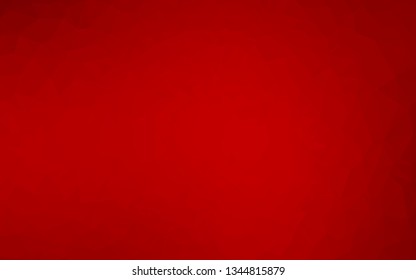 Light Red vector polygonal pattern. Colorful illustration in abstract style with gradient. Polygonal design for your web site.