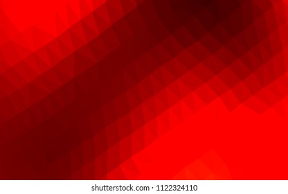 Light Red vector polygonal template. An elegant bright illustration with gradient. The template can be used as a background for cell phones.