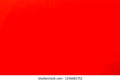 Light Red vector polygonal template. Shining colored illustration in a Brand new style. A completely new design for your business.