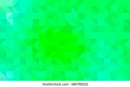 Light Red vector polygonal template. Brand-new colored illustration in blurry style with gradient. The elegant pattern can be used as part of a brand book.