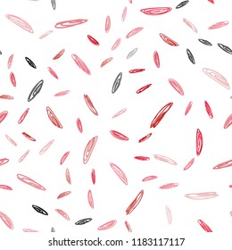 Light Red vector seamless backdrop with dots. Abstract illustration with colored bubbles in nature style. Pattern can be used for beautiful websites.