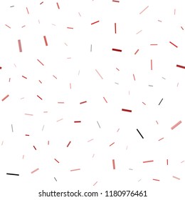 Light Red vector seamless background with straight lines. Modern geometrical abstract illustration with staves. The pattern can be used for websites.