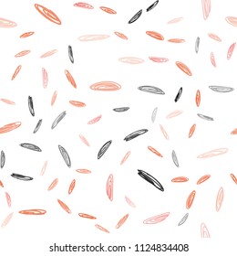 Light Red vector seamless cover with spots. Beautiful colored illustration with blurred circles in nature style. New design for ad, poster, banner of your website.