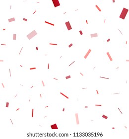 Light Red vector seamless cover in polygonal style. Rectangles on abstract background with colorful gradient. Smart design for your business advert.