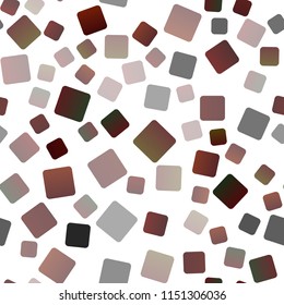 Light Red vector seamless cover in polygonal style. Beautiful illustration with rectangles and squares. Best design for your ad, poster, banner.