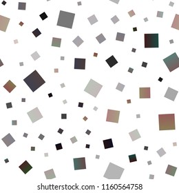 Light Red vector seamless cover in polygonal style. Beautiful illustration with rectangles and squares. Pattern can be used for websites.