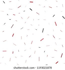 Light Red vector seamless cover with long lines. Lines on blurred abstract background with gradient. The template can be used as a background.