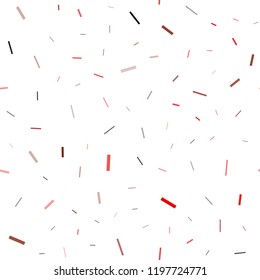 Light Red vector seamless cover with long lines. Lines on blurred abstract background with gradient. The pattern can be used for busines ad, booklets, leaflets
