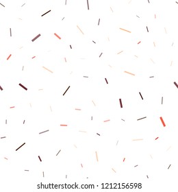 Light Red vector seamless cover with long lines. Blurred decorative design in simple style with lines. The pattern can be used for busines ad, booklets, leaflets