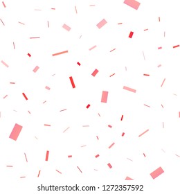 Light Red vector seamless cover in polygonal style. Modern abstract illustration with colorful rectangles. Smart design for your business advert.