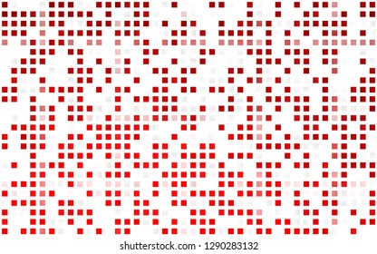 Light Red vector seamless cover in polygonal style. Illustration with set of colorful rectangles. Template for business cards, websites.