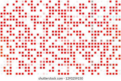 Light Red vector seamless cover in polygonal style. Illustration with set of colorful rectangles. Design for textile, fabric, wallpapers.