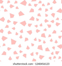 Light Red vector seamless, isometric layout with lines, triangles. Illustration with set of colorful triangles. Pattern for trendy fabric, wallpapers.