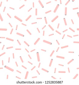 Light Red vector seamless, isometric background with straight lines. Lines on blurred abstract background with gradient. Pattern for trendy fabric, wallpapers.