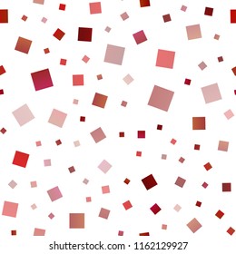Light Red vector seamless layout with lines, rectangles. Modern abstract illustration with colorful rectangles. The template can be used as a background.