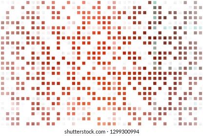 Light Red vector seamless layout with lines, rectangles. Abstract gradient illustration with rectangles. Pattern for trendy fabric, wallpapers.