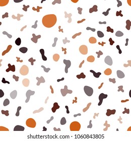 Light Red vector seamless pattern with lava shapes. Colorful abstract illustration with gradient lines. A new texture for your  ad, booklets, leaflets.