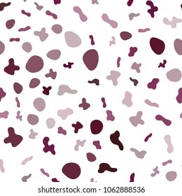 Light Red vector seamless pattern with bent ribbons. Modern gradient abstract illustration with bandy lines. A completely new memphis design for your business.