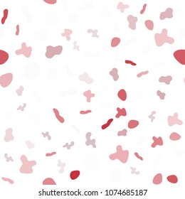 Light Red vector seamless pattern with bent lines. A completely new color illustration in marble style. The best blurred design for your business.